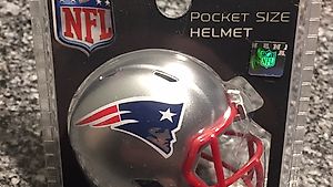 New England Patriots Pocket Size Helmet