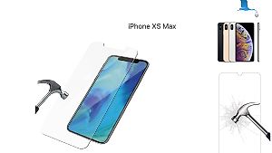 iPhone Xs Max, Verre de protection. Neuf port inclus
