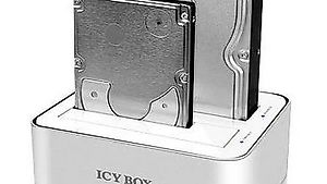 ICY BOX 2x JBOD Docking-/Klonstation USB3 < > 2,5"- und 3,5"