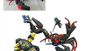 Lego Aquariders 7772 Lobster Striker + 2. Hummer