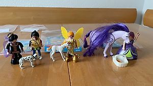 Playmobil Figuren: Fee, Pegasus, Pferd, Dalmatiner etc.