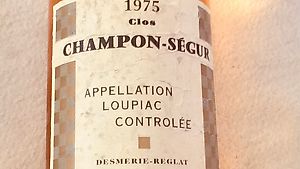 Desert Wein Frankreich 1975 