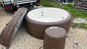 Softub Legend 220, Mocca/pearl Top Zustand