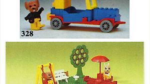 Lego Fabuland Roadster und Spielplatz (Set 13)