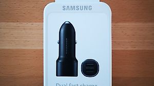 Samsung Dual Fast Charge Car Charger Dual USB Port 15W NEU!
