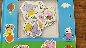 Peppa Pig Magnet - Spiel - Buch