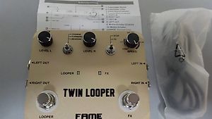 Fame Twin Looper in Stereo-Ausführung Effekt für Gitarre