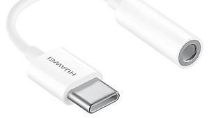 Huawei USB-Adapter USB-C - 3,5-mm-Audio Weiss