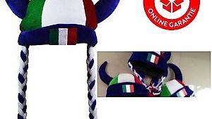 Italie fan chapeau à cornes football