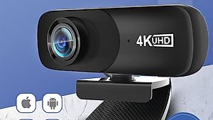 4K Webcam mit Stativ OVP (NEU)