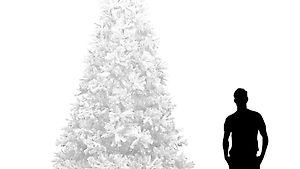 Künstlicher Weihnachtsbaum XXL 400 cm Weiß