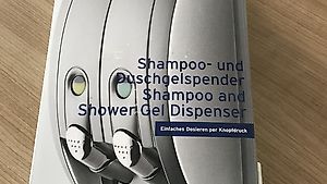 Shampoo- und Duschgelspender