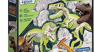 Clementoni Archeogiocando T-Rex + Triceratopo IT