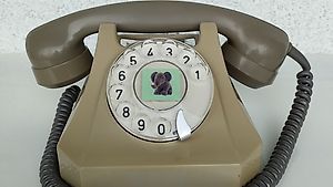 Original Schweizer Telefon grün