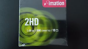 Imation Disketten IBM Formatted 1.44 MB, 2 HD, 20 Stück