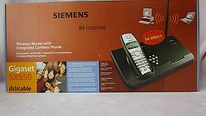 Siemens Gigaset SX550 dsl/ Basisstation Telefon