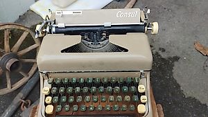 Consul Schreibmaschine Mechanische Schreibmaschine