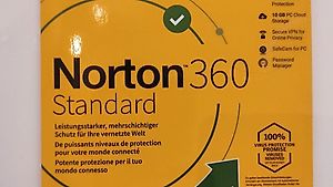 Norton 360 Standart Abo für 1 Gerät, 1 Jahr