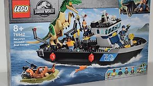 NEU & OVP LEGO Jurassic World - Flucht des Baryonyx (76942)