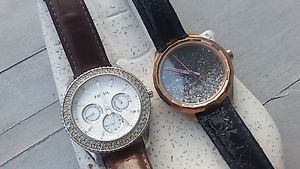 1 Diesel Uhr und 1 Fossil Damenuhr Armbanduhr Schmuck Uhren