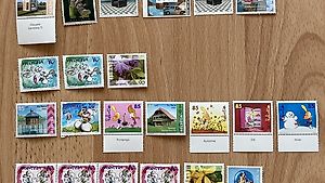 Schweizer Sammler-Briefmarken ungestempelt in top Zustand