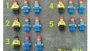 Lego Eisenbahner 9V Sets Einzeln