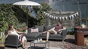 Sunbrella Outdoor Stoff Lounge - Gartenmöbel wetterfest