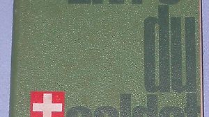 Le livre du Soldat Suisse, 1959 bon