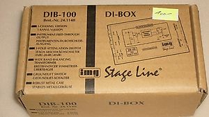 DI-Box In:1x6.3mm Out:1x6.3mm,1xXLR