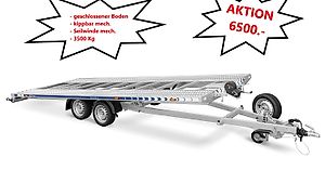 Lorries Autotransporter PL mit Rampen 3500 Kg