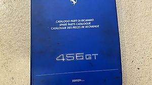 FERRARI 456 GT - Catalogue des pièces de rechange Original