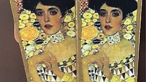Ohrringe nach Gustav Klimt - Art Bijoux Orecchini -
