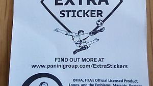Panini Neymar Jr Extra Sticker base