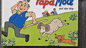 Papa Moll Buch Nr. 17 Papa Moll auf der Alp