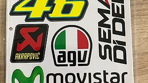 Valentino Rossi stickers 46
