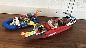 Lego City 60005 Feuerwehr-Boot