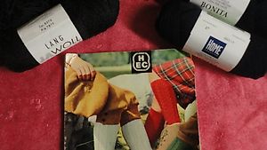 Sockenwolle, und Socken und Strümpfe Strickheft von HEC
