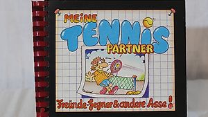 Freundschaftsbuch "Meine Tennis-Partner"