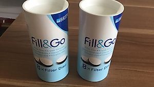 Brita Wasserfilter 2x8 Fil & Go - OVP