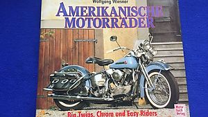 Amerikanische Motorräder. Big Twins, Chrom und Easy Riders