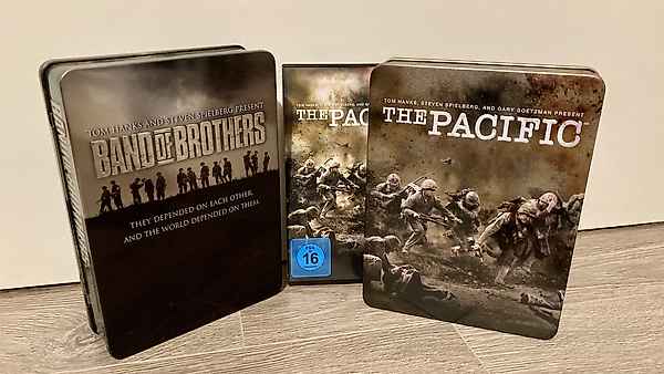 Band Of Brothers & The Pacific (DVD Metallbox-Sets)