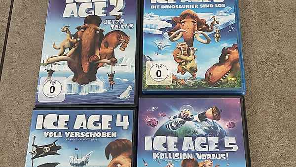 Ice Age-DVD Reihe zu verkaufen