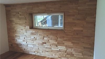 Verblender Holz SPALTHOLZ Eiche versch. Ausführungen