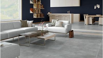 RESTPOSTEN PA Vinylboden Design Beton Grau