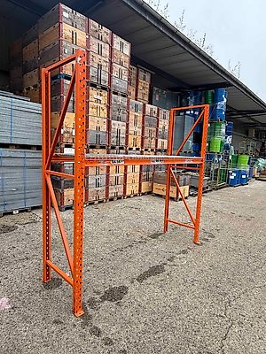 Posten Nr. 20 Stockpal Palettenregal versetzt - Gerbraucht