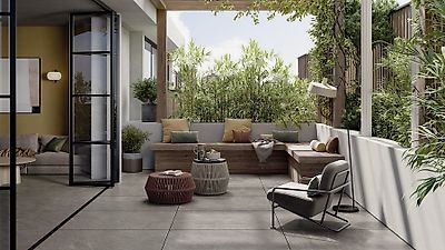 Gartenplatten Feinsteinz. Mirage MOTLEY LIVERPOOL 60x60x2cm