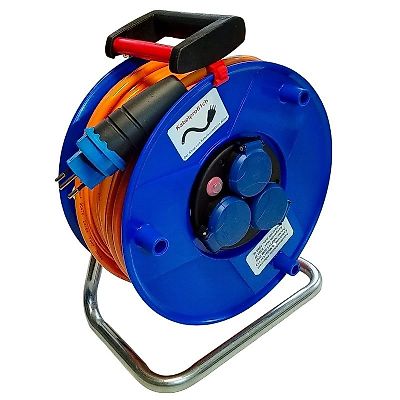 Pur-Kabelrolle T13 stabil Profiline IP55 3x1,5 oder 3x2,5